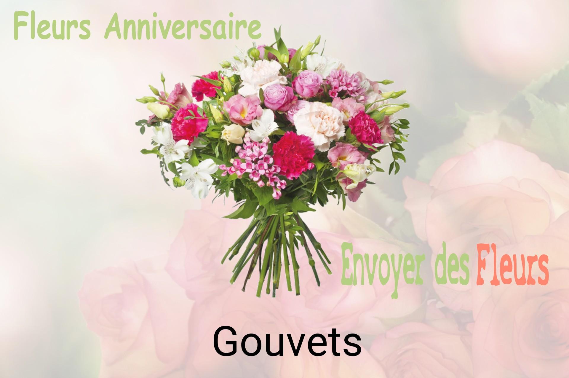 Bouquet de fleurs d’anniversaire livré à Gouvets
